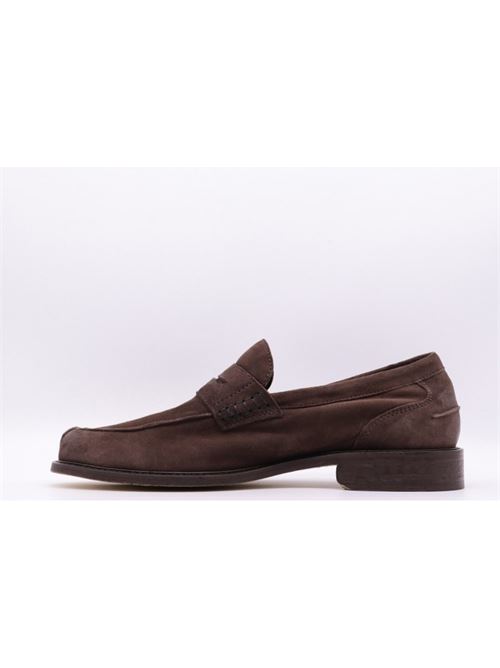 Dark brown loafers ANTICA CUOIERIA | 22489-A-G05.T.MORO